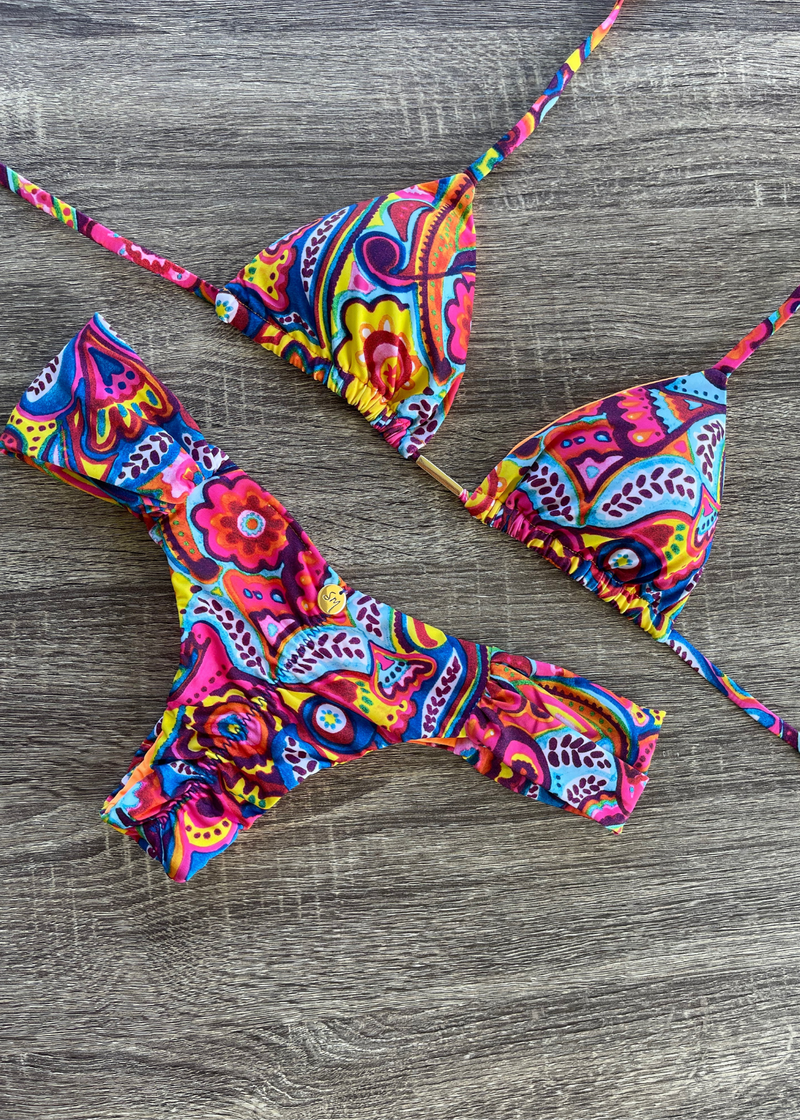 Butterfly Brazilian Scrunch Printed